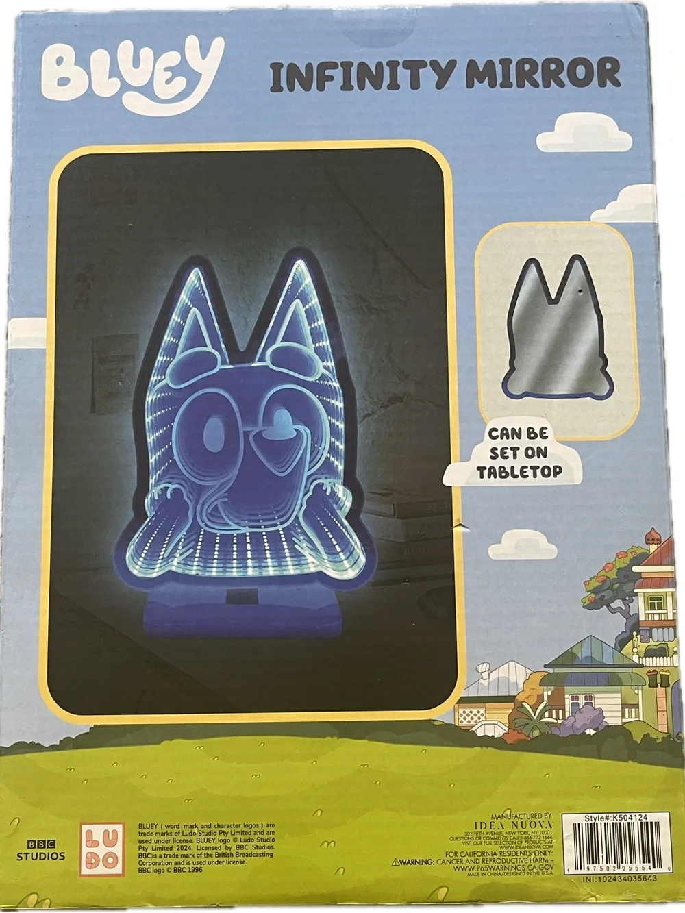 [NEW] Bluey LED Light Mirror (Double Sided) - Picture 2 of 6